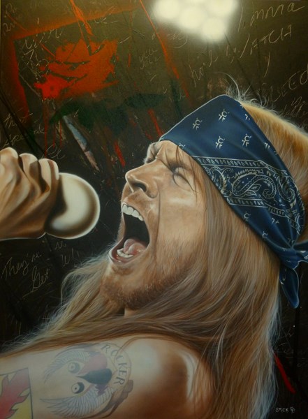 Stickman I Wanna Watch You Bleed - Axl Rose (SN)